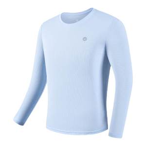 
Bimai men and women's sports quick-drying clothes round neck breathable T-shirt sports body clothes running sweat suit breathable long sleeves