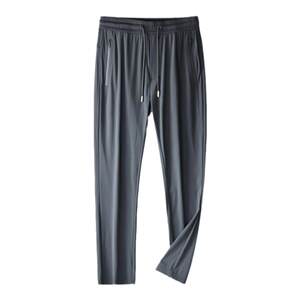 Ice Silk Speed ​​drying 丨 Summer thin men's sports pants straight pants loose and vertical anti -wrinkle long pants casual pants men's pants
