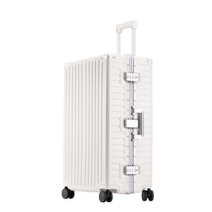 
TGY2025 new suitcase, strong and durable aluminum frame trolley case, multi-functional password suitcase, boarding suitcase