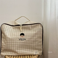 Брендовое одеяло для детского сада, сумка для хранения для переезда, багажный пакет, льняная сумка, Южная Корея