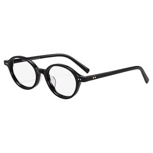 Shawnlee new plate oval black frame cat eye myopia glasses box book dumb children ins