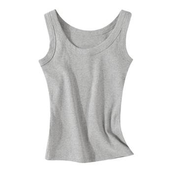 Butterfly Anfen pure cotton can be worn outside and inside for women's suspender vest
