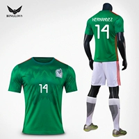 Зеленая футбольная форма, комплект для взрослых, 2022, сделано на заказ