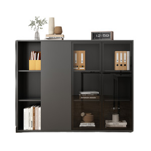 
Office furniture file cabinet information cabinet storage cabinet simple office floor-to-ceiling door matching bookcase can be customized