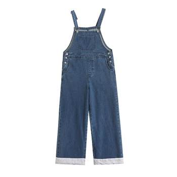 Pregnant Pregnant Denim Overalls for Autumn Outdoor