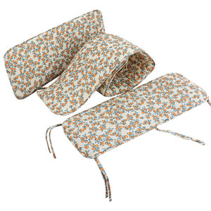 Bed guard soft bag baby pure cotton class A newborn baby anti-collision fence newborn spliced bed fragmented bed guard