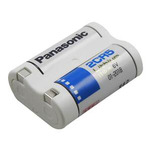 Panasonic Camera Battery 2CR5 Lithium Battery 6V Instrument/Camera Lithium Battery 1 capsule