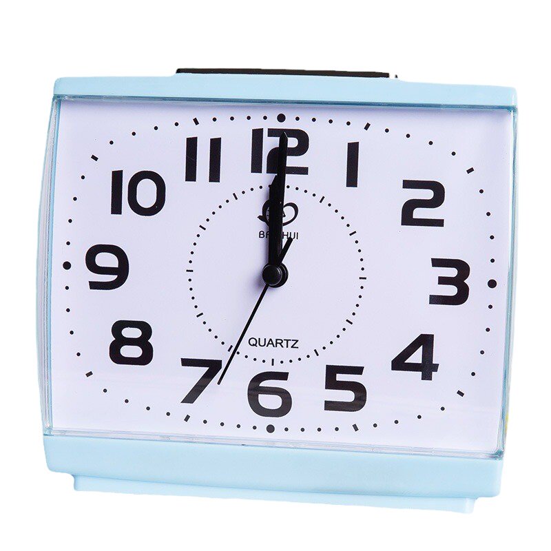 Eye Child Silent Alarm Clock - Simple Modern Resin Clock for Bedroom ...
