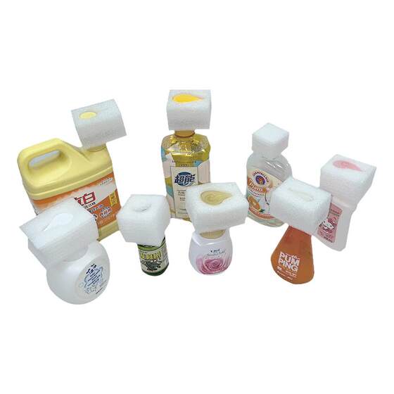 Shower gel shampoo pearl cotton pump head protective cover bottle cap