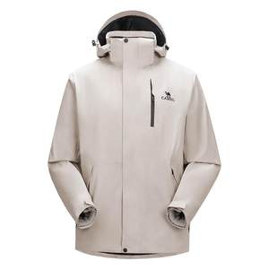 
[Down Version] Camel 3514 series down jacket, men's and women's three-in-one outdoor three-proof jacket for winter