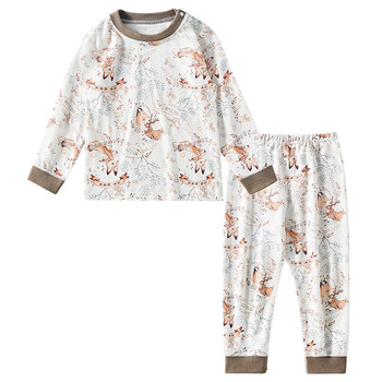 European Pregnant Children's Autumn Clothes Set 100% Pure Cotton Class A