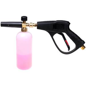
Car wash foam watering can high pressure car wash machine PA pot snowflake household water gun head set Morgana guide car accessories