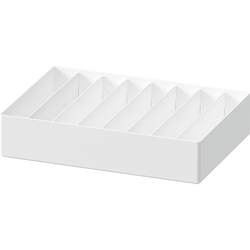 Stackable data cable storage box compartments