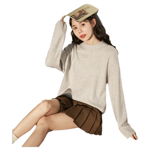 Tang Lion sweater female in autumn and winter with sweaters, new explosion, soft glutinous thick, lazy wool, milk fufu coat