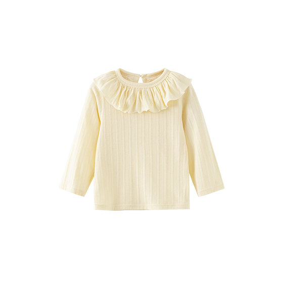 
[QQ Cotton] Papa Crawling Spring New Style Men's and Girls T-shirts Baby Long Sleeve Tops Versatile Clothes