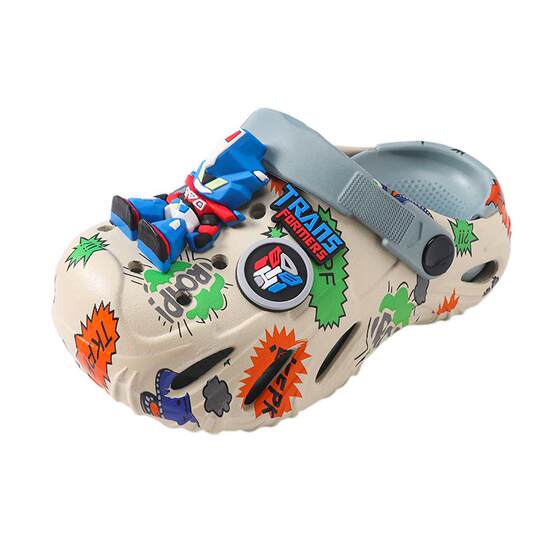 
Boys' Crocs, Children's Slippers, Summer New Style, Boy, Baby, Medium and Large Children's Anti-Slip Soft Soled Teenagers' Sandals and Slippers