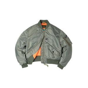 
Madden American Army Green Pilot Baseball Padded Jacket Short Workwear Thickened Jacket Women's Autumn