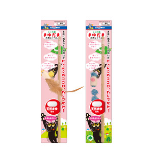 Japan Dog Manno Natural Wind Cat Stick Skillwood Cocoon Matsus Sword Sword Tele Tail Mouse Mouse Cat Toys
