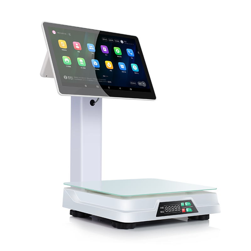 Pokladňa s váhou Keruyun 2C All-in-One - 15,6-palcová dotyková obrazovka