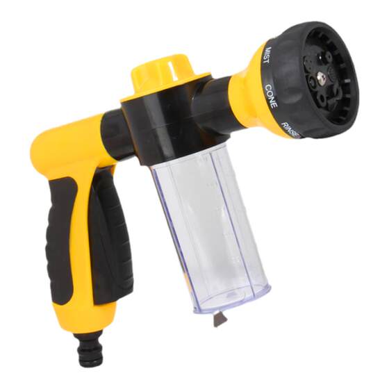 
Car wash water gun head high-pressure water grab water pipe watering flowers household shower gun head adjustable water spray gun head foam pot