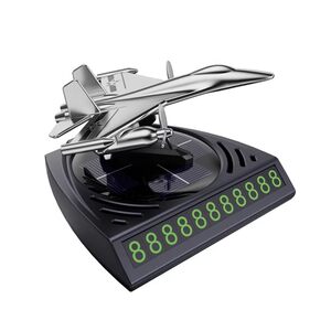 
Fighter parking phone number plate car aromatherapy multi-functional ornament temporary parking card car interior supplies