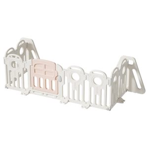 Baby fence half surrounds the climbing pad floor on three children's game home protective bar Baobao single side door bar
