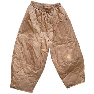 Plel pants female 2022 Winter new outer wearing loose big pandes, casual casual, thin net red frying street eight -nine -point pants tide
