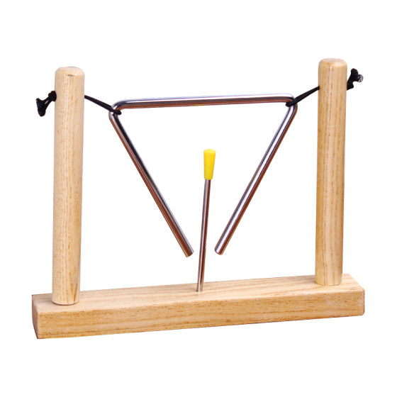 
Children's Early Education Orff Percussion Instrument Primary School Students Kindergarten Triangle Bell Thickened Triangle Iron 4 inches 5/6/7 inches
