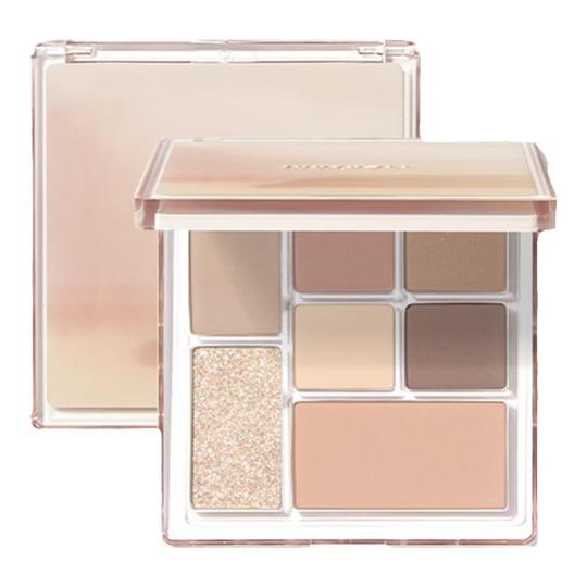 Judydoll 7色アイシャドウパレット - 遊び心のあるメイク - アースカラー