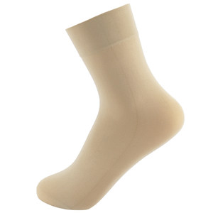 10 pairs of short stockings men and women socks, autumn and winter, thickened anti -hook -wide black meat color velvet pair in the socks
