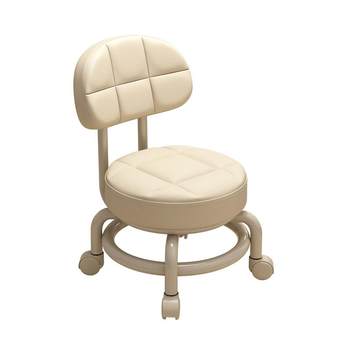 Universal wheel stool, pulley low stool, wheeled back chair