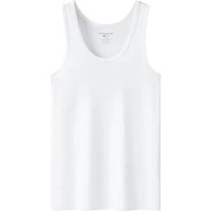
Three Gun Men's Vest Pure Cotton Skin Friendly Cotton Hurdle Sports Fitness Lightweight 7A Antibacterial Bottoming Undershirt