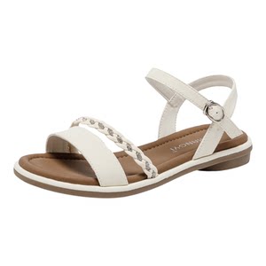 
Fashion sandals for women large sizes 41 to 43 for outer wear summer new fashion open toe feet wide fat flat bottom rhinestone beach shoes