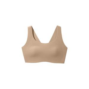 Ubras no size small nipple paper bra for big breasts and small breasts, sweatshirt, slimming, traceless invisible underwear vest