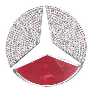 
Applicable to Mercedes-Benz CLE260 interior modification CLE300 interior steering wheel marking air outlet decoration inlaid with diamond stickers