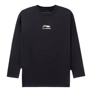 Li Ning authentic T -shirt new product Li Ning X Kongshan base combined men's and women's same loose long -sleeved cultural shirt AHSRC09
