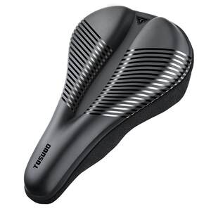 Captain Tas bicycle cushion cover super soft seat cover mountain bike thickened seat cushion silicone seat cushion bicycle accessories