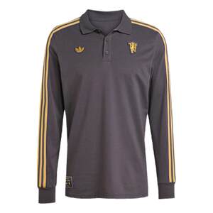 
Manchester United football casual culture long-sleeved POLO shirt men's adidas Adidas official outlets