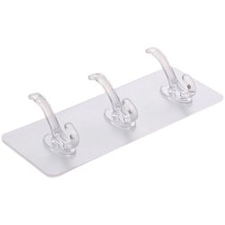 6 consecutive punch-free strong adhesive clothes hooks
