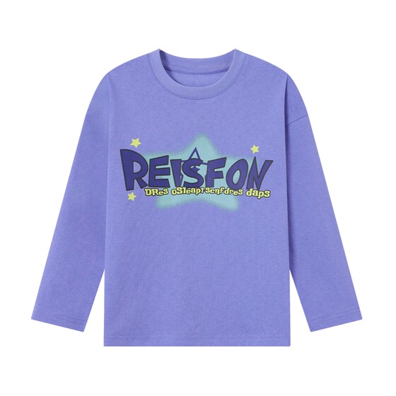 
Duojia Boys T-shirt Long Sleeve Cotton Spring Clothing 2026 New Spring and Autumn Children's Bottoming Printed Top