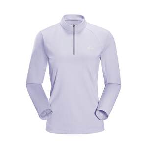 
Pelliot outdoor long-sleeved T-shirt women's new Polygiene sports top half-zip casual bottoming shirt for men