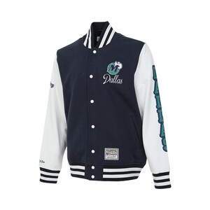 
NBA official Mitchell/Ness joint Mavericks spring unisex casual fashion all-match jacket