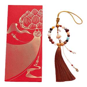 
[Puo Mountain Direct Hair] 18 seed car hanging safely travel Eighteen seed car pendants Duobao Bodhizi Temple beads