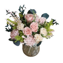Preserved flower carnation rose bouquet birthday gift