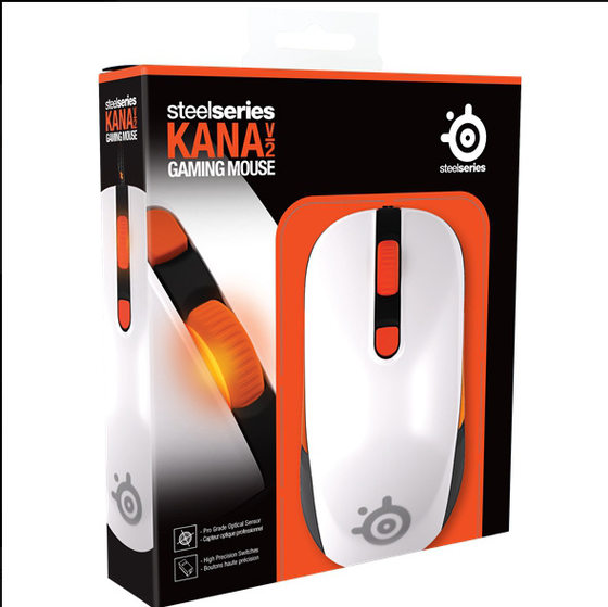 赛睿原装全新steelseries KANA V2有线游戏鼠标官方驱动可调DPI