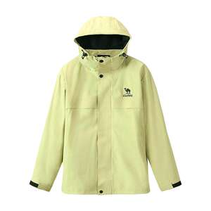 
Camel all-terrain jacket three-proof jacket for women and men spring velvet outdoor windproof and waterproof red mountaineering jacket