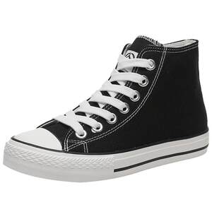 
Renben canvas shoes women's high-top 2026 spring classic casual shoes student sneakers Korean version versatile breathable high-top shoes