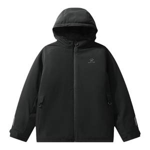 
KELME/KELME Sports Cotton Clothes Men's Autumn and Winter Short Hooded Cotton Clothes Outdoor Training Warm Jackets Cotton Jackets
