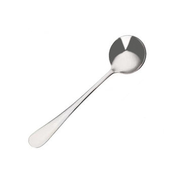 3 large stainless steel coffee spoons