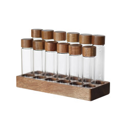 Coffee bean dispensing bottle test tube sealed bottle